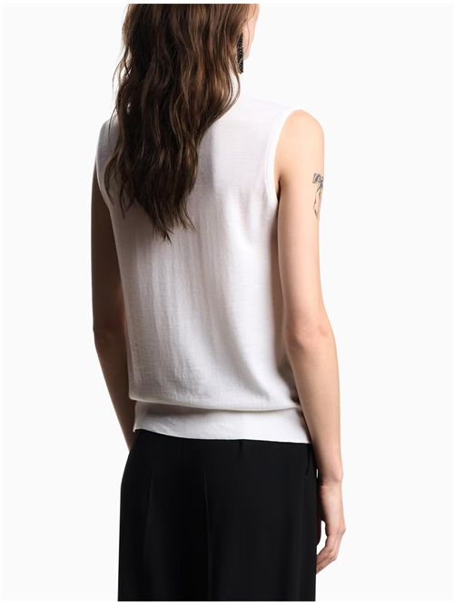 Top con strass Emporio Armani | EW002686AF19176F0015